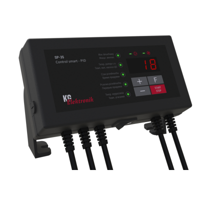 Автоматика управління котлом KG Elektronik SP-35 PID WIFI, насос ЦО, вент.