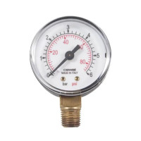 Манометр O100 1/2" 6 бар вертикальний CEWAL S.p.A Манометр O100 1/2" 6 бар вертикальний CEWAL S.p.A