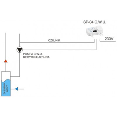 Автоматика управління насосом ГВП KG Elektronik SP-04